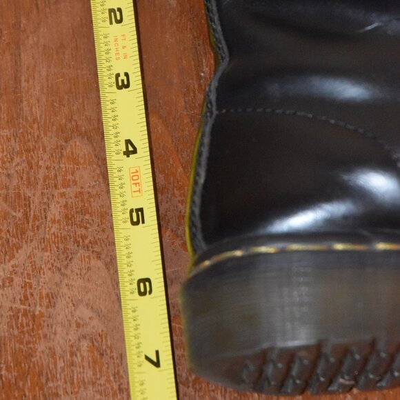 Dr Martens, 1460 - black lace-up boots. shoe women, sz 6 - Picture 4 of 7